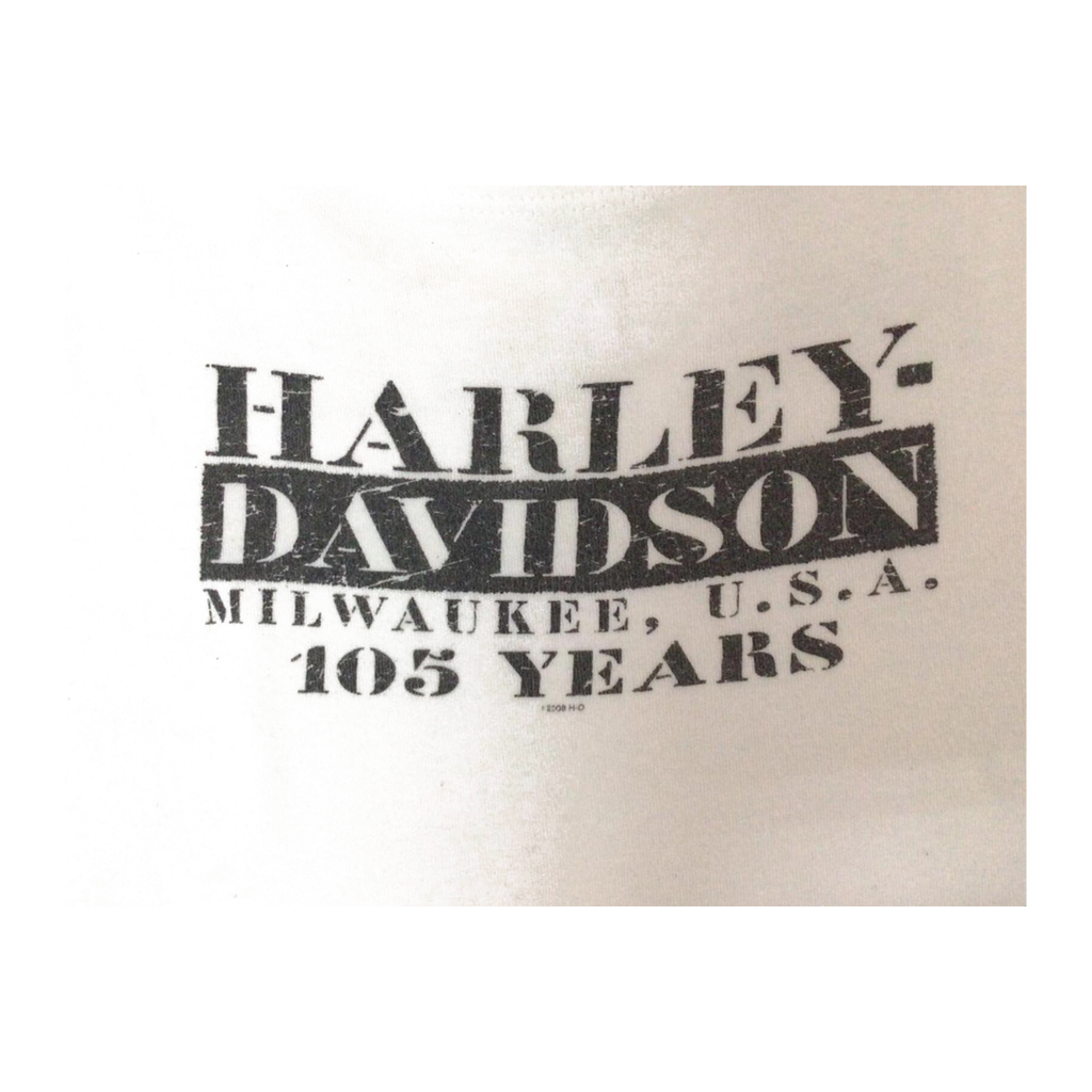 1627 Harley Davidson Women's Tank Top Muscle T White XL