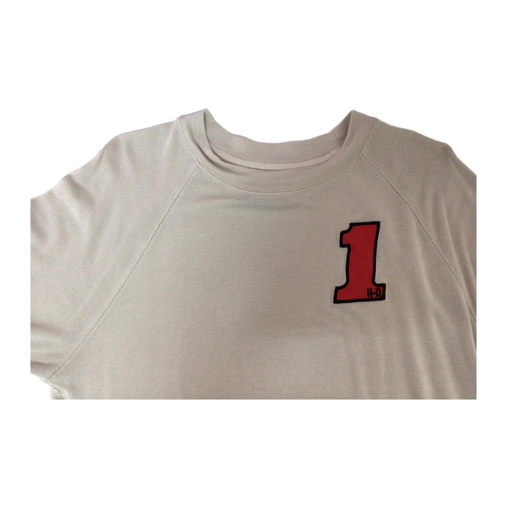 1631 Harley Davidson Women's 1 Long Sleeve T Shirt Beige M