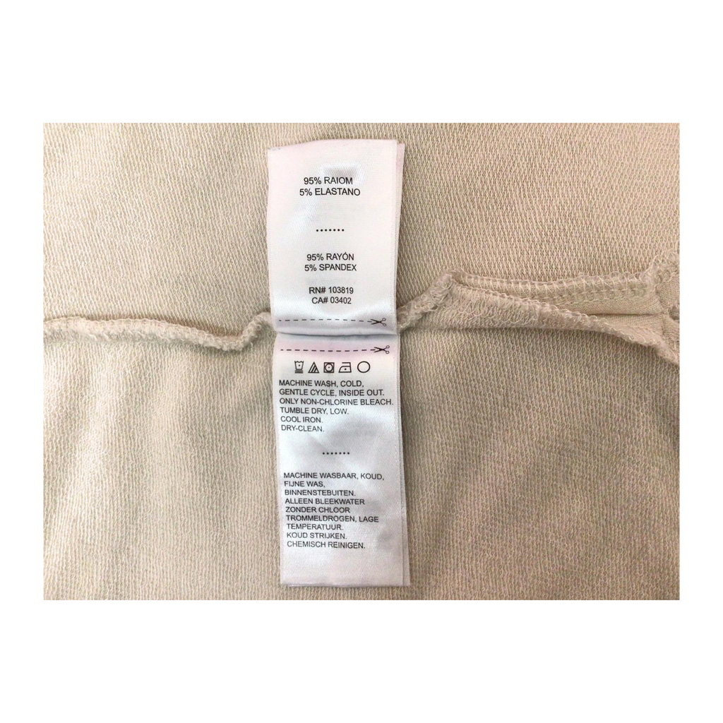 1631 Harley Davidson Women's 1 Long Sleeve T Shirt Beige M