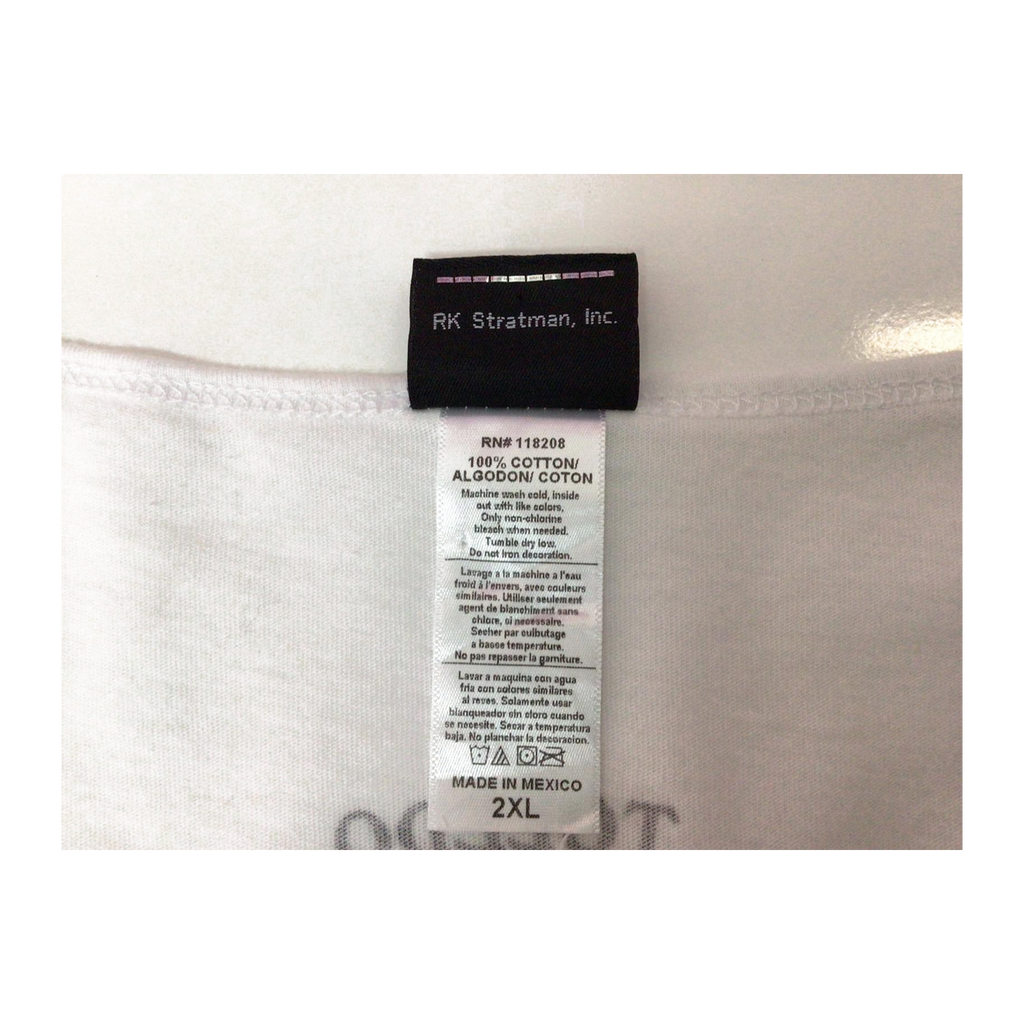 1633 Harley Davidson Bedazzled Short Sleeve T Shirt White 2XL
