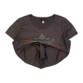 1638 Harley Davidson Women's Y2K Filigree Cross Short Sleeve T Shirt Grey 3XL