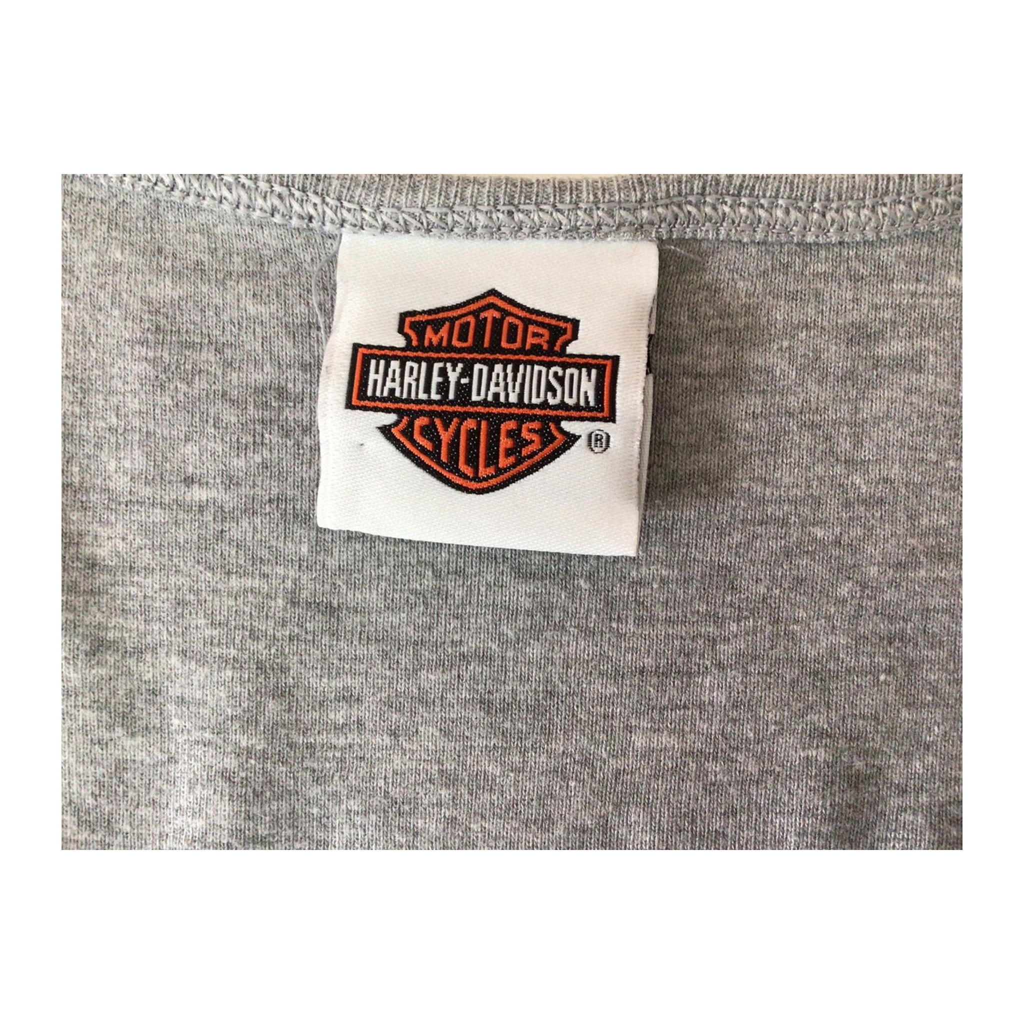1639 Harley Davidson 105th Anniversary Sleeveless Tank Top Grey XL