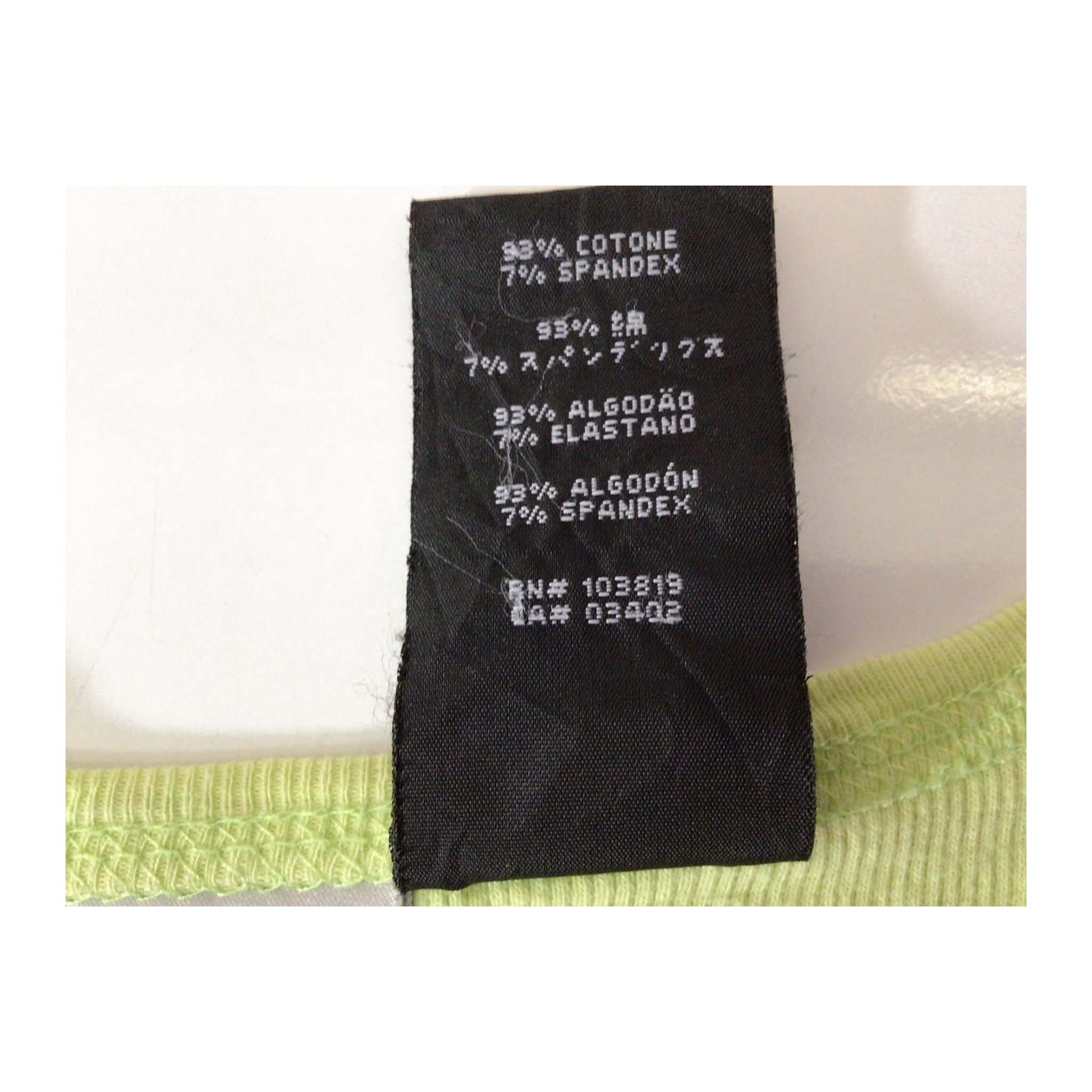 1650 Harley Davidson Women's Ribbed Tank Top Lime Green XL