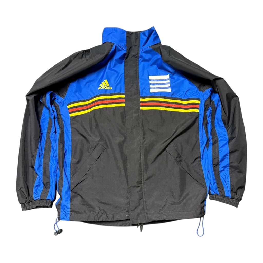 930 Adidas 1996 Flag Training Windbreaker Black L