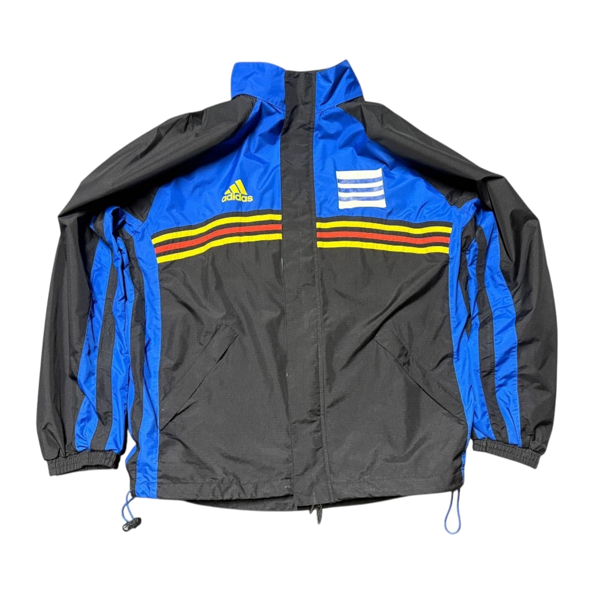 930 Adidas 1996 Flag Training Windbreaker Black L