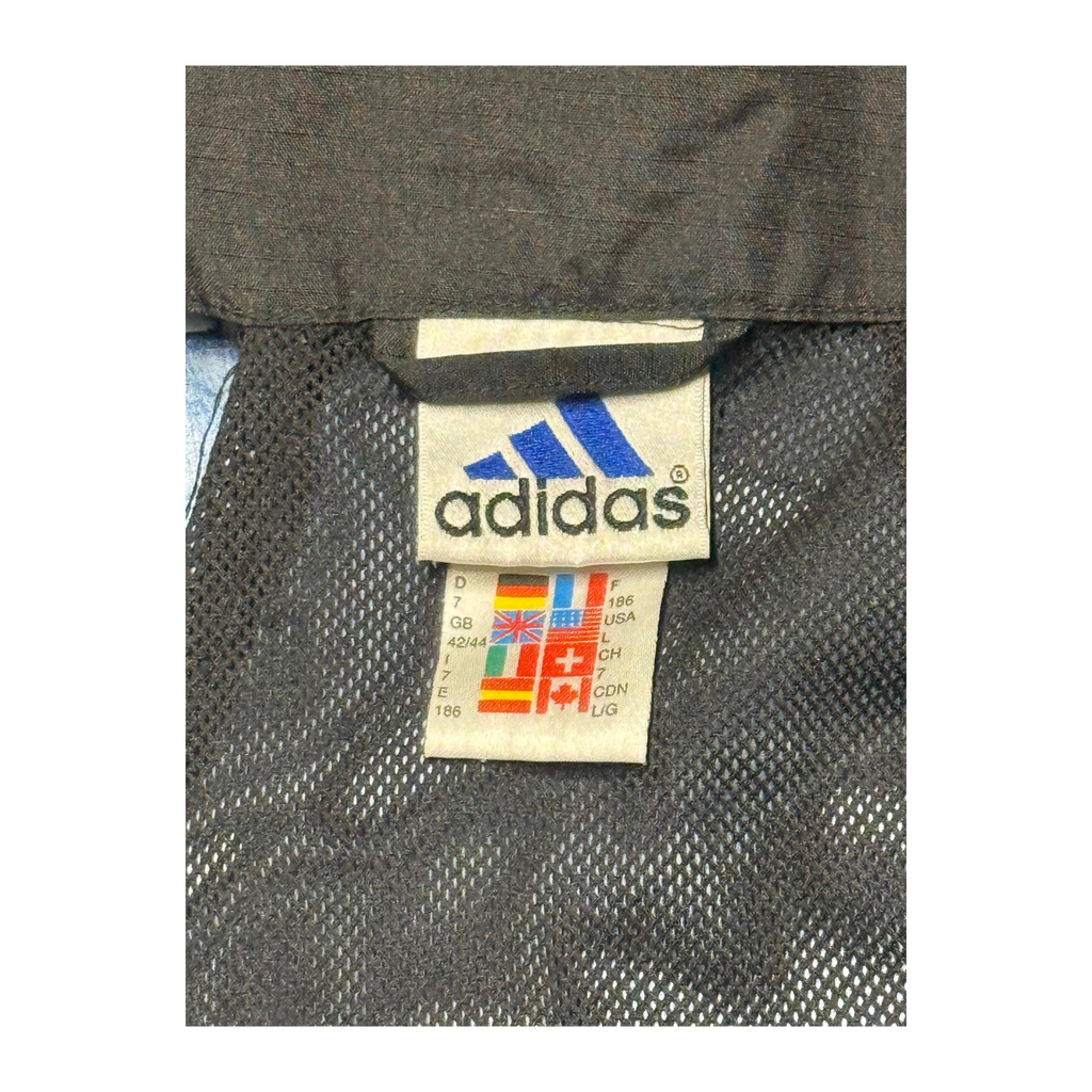 930 Adidas 1996 Flag Training Windbreaker Black L