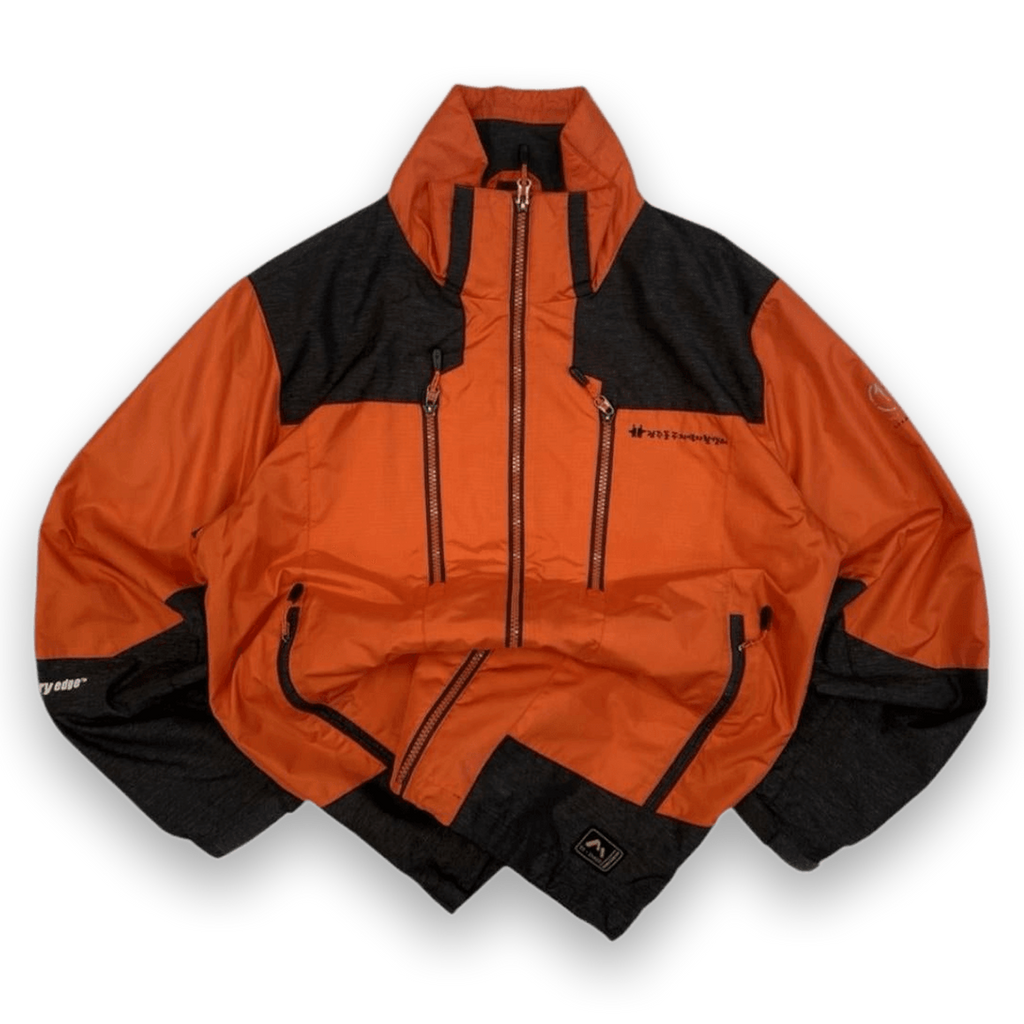Medex Club Japan Vintage Y2K Extreme Sports Windbreaker Orange L