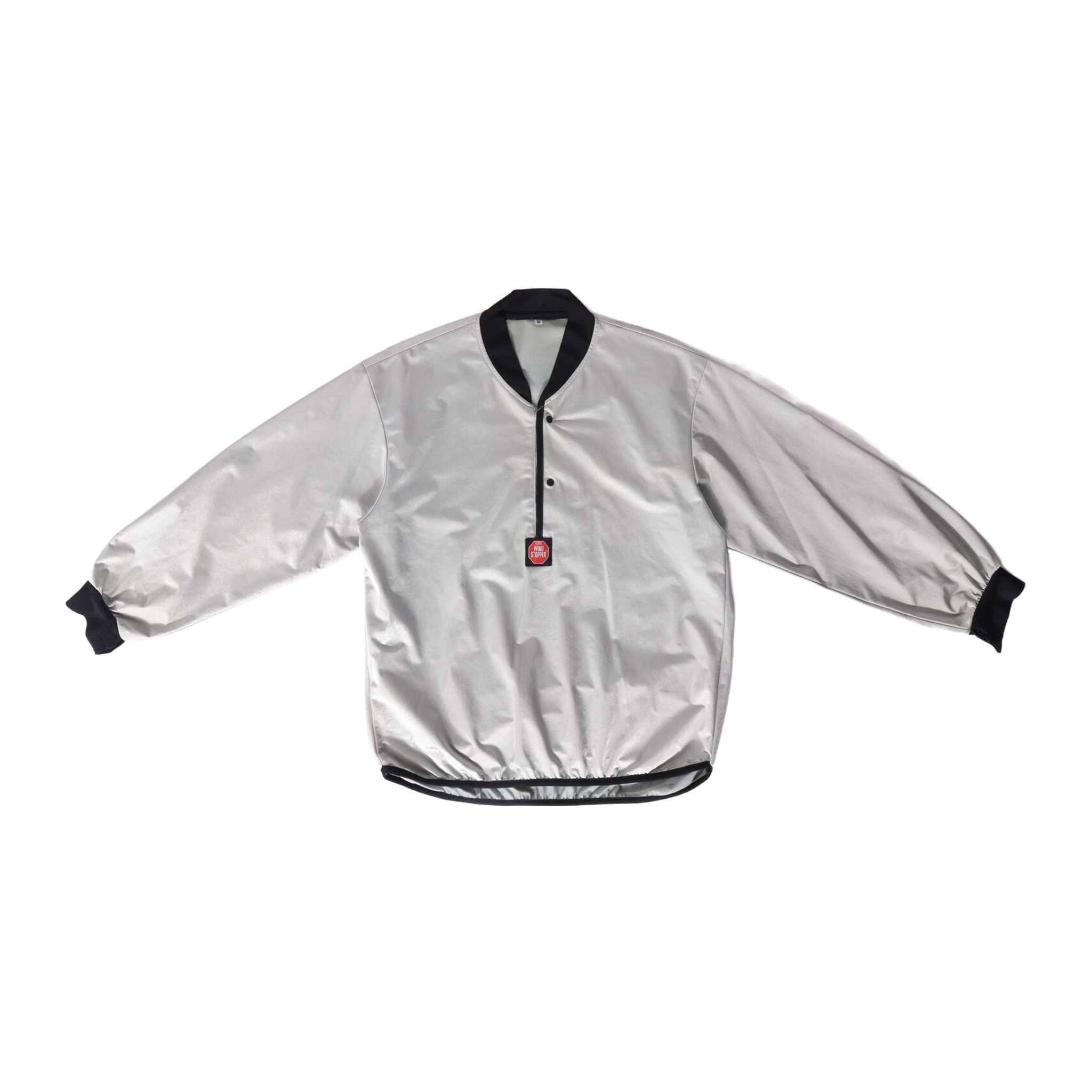 1092 Goretex Japan Windstopper 90s Vintage Unisex Shell Jacket Smock Silver Unisex S