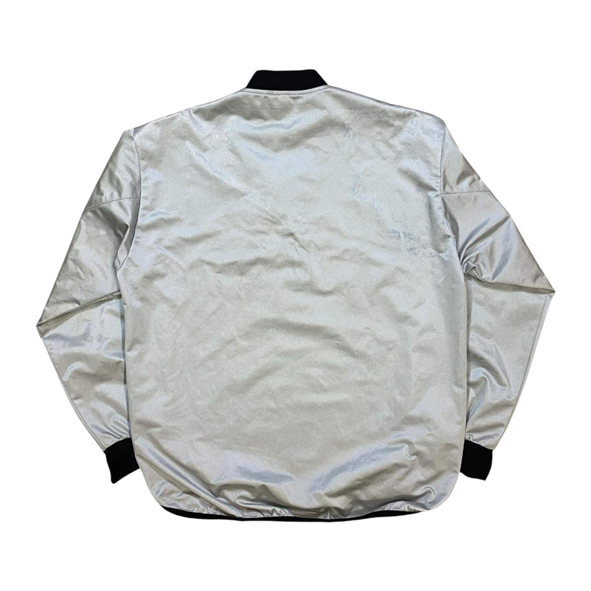1092 Goretex Japan Windstopper 90s Vintage Unisex Shell Jacket Smock Silver Unisex S