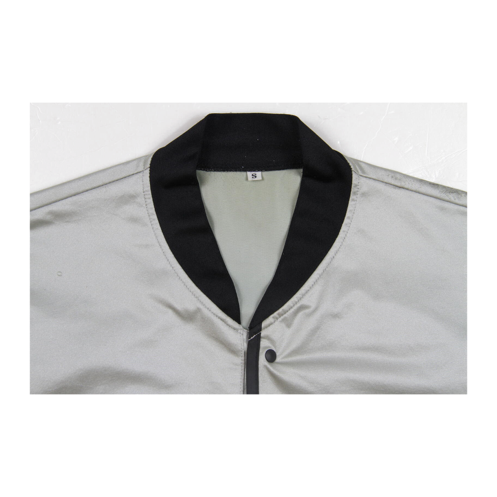 1092 Goretex Japan Windstopper 90s Vintage Unisex Shell Jacket Smock Silver Unisex S