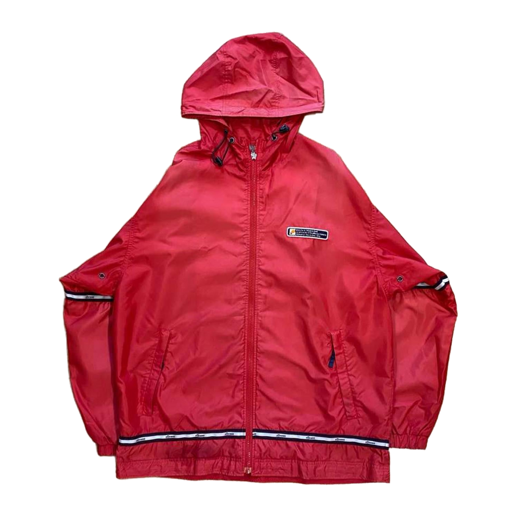 2655 Ellesse Japan Market 1980's Vintage Jacket Red S
