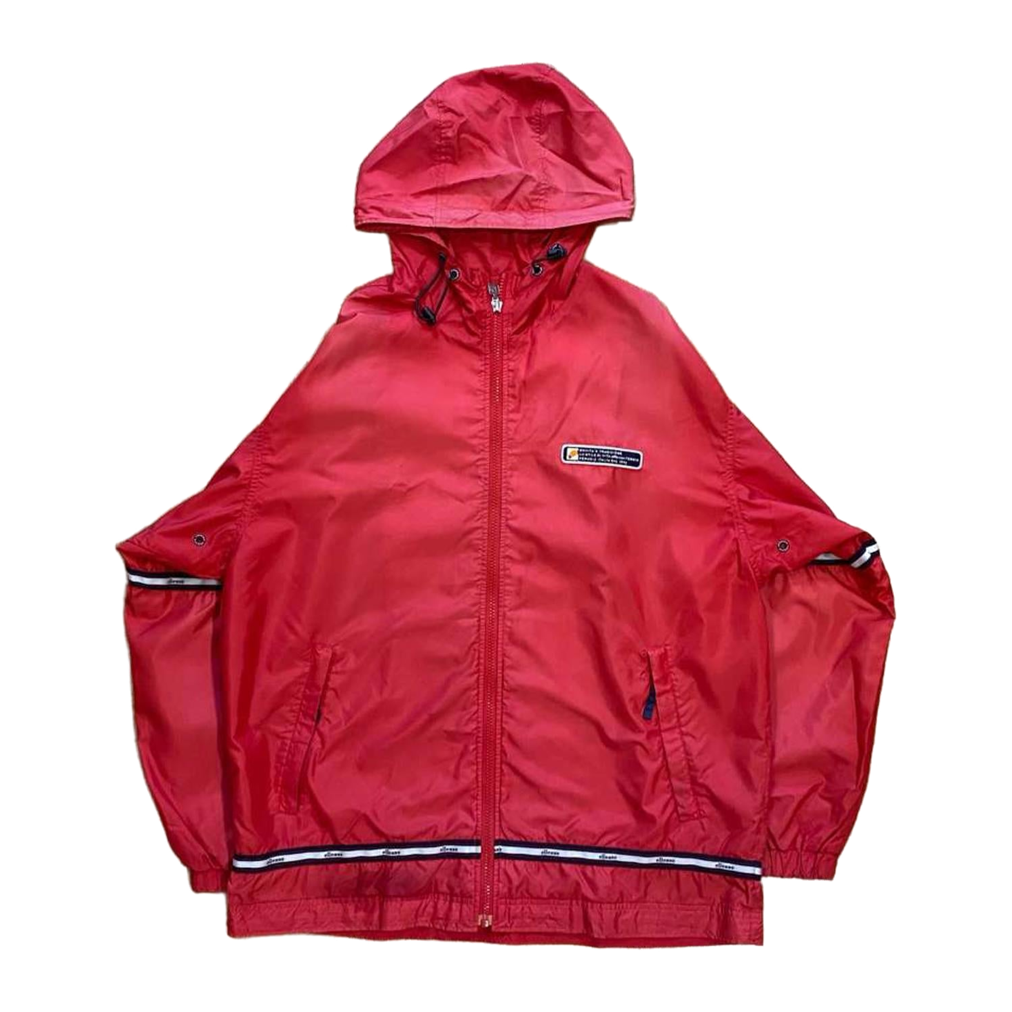 2655 Ellesse Japan Market 1980's Vintage Jacket Red S