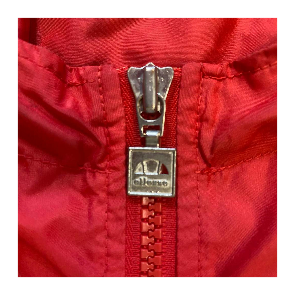 2655 Ellesse Japan Market 1980's Vintage Jacket Red S
