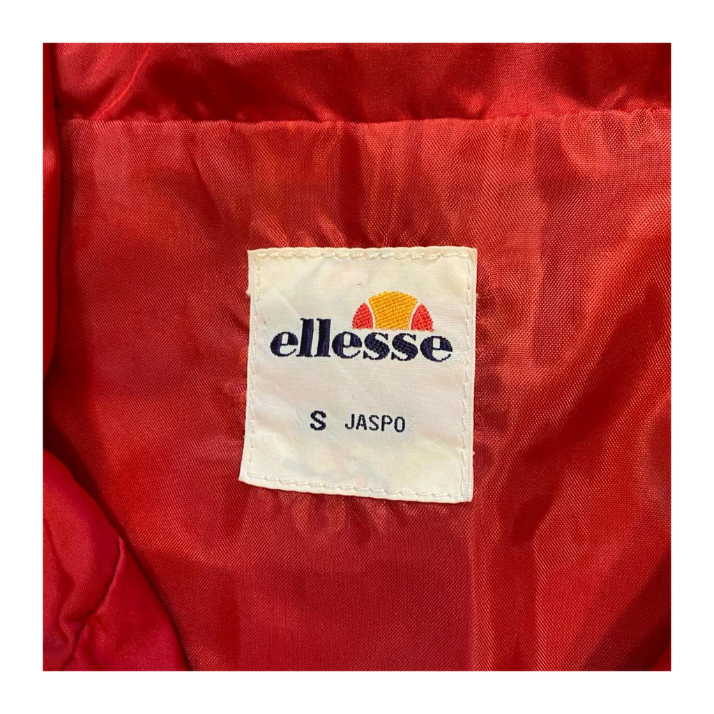 2655 Ellesse Japan Market 1980's Vintage Jacket Red S
