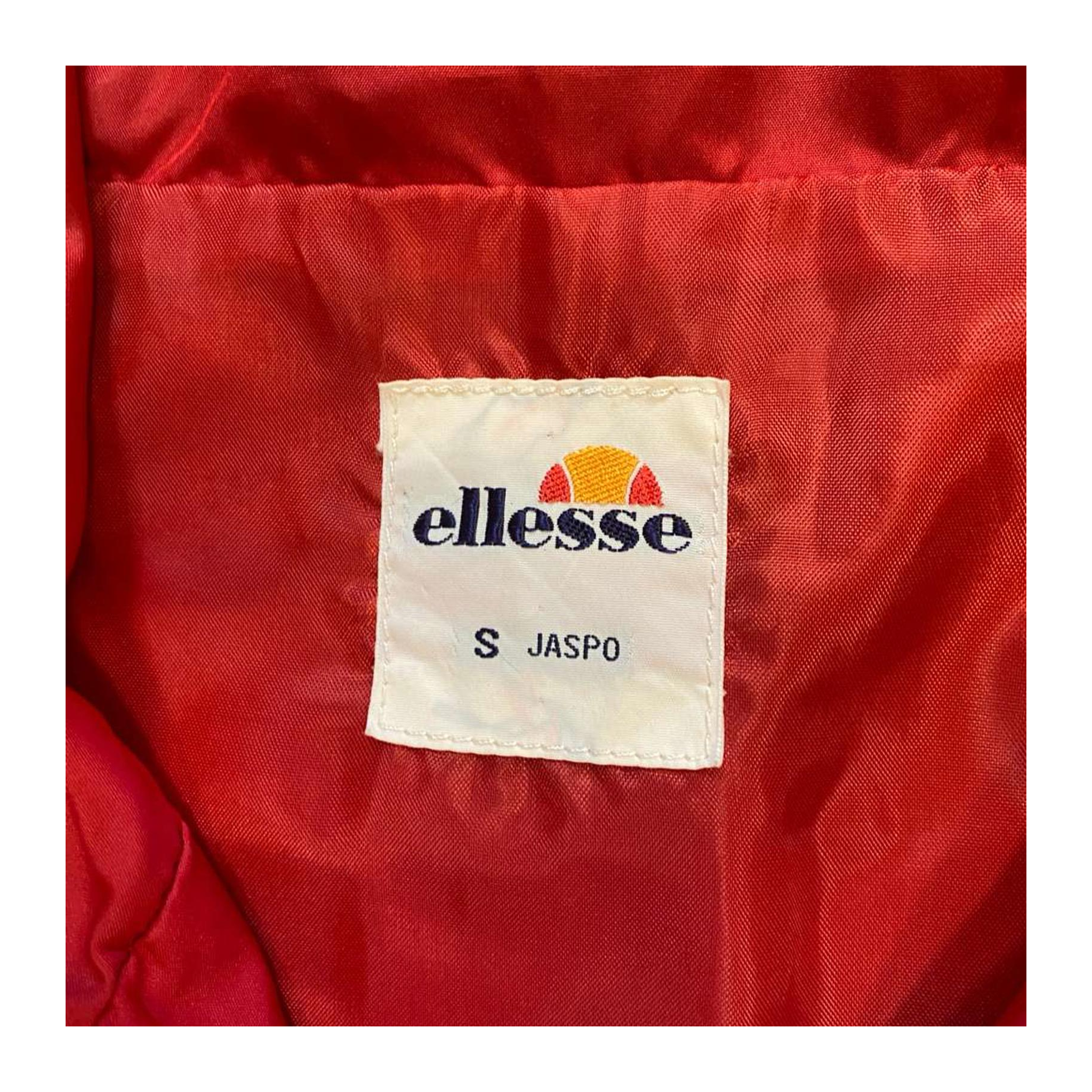 2655 Ellesse Japan Market 1980's Vintage Jacket Red S