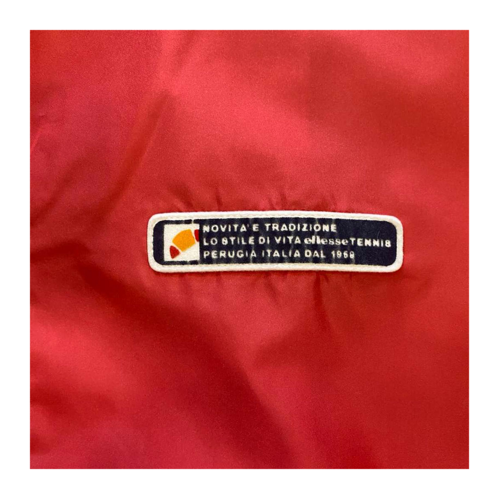2655 Ellesse Japan Market 1980's Vintage Jacket Red S