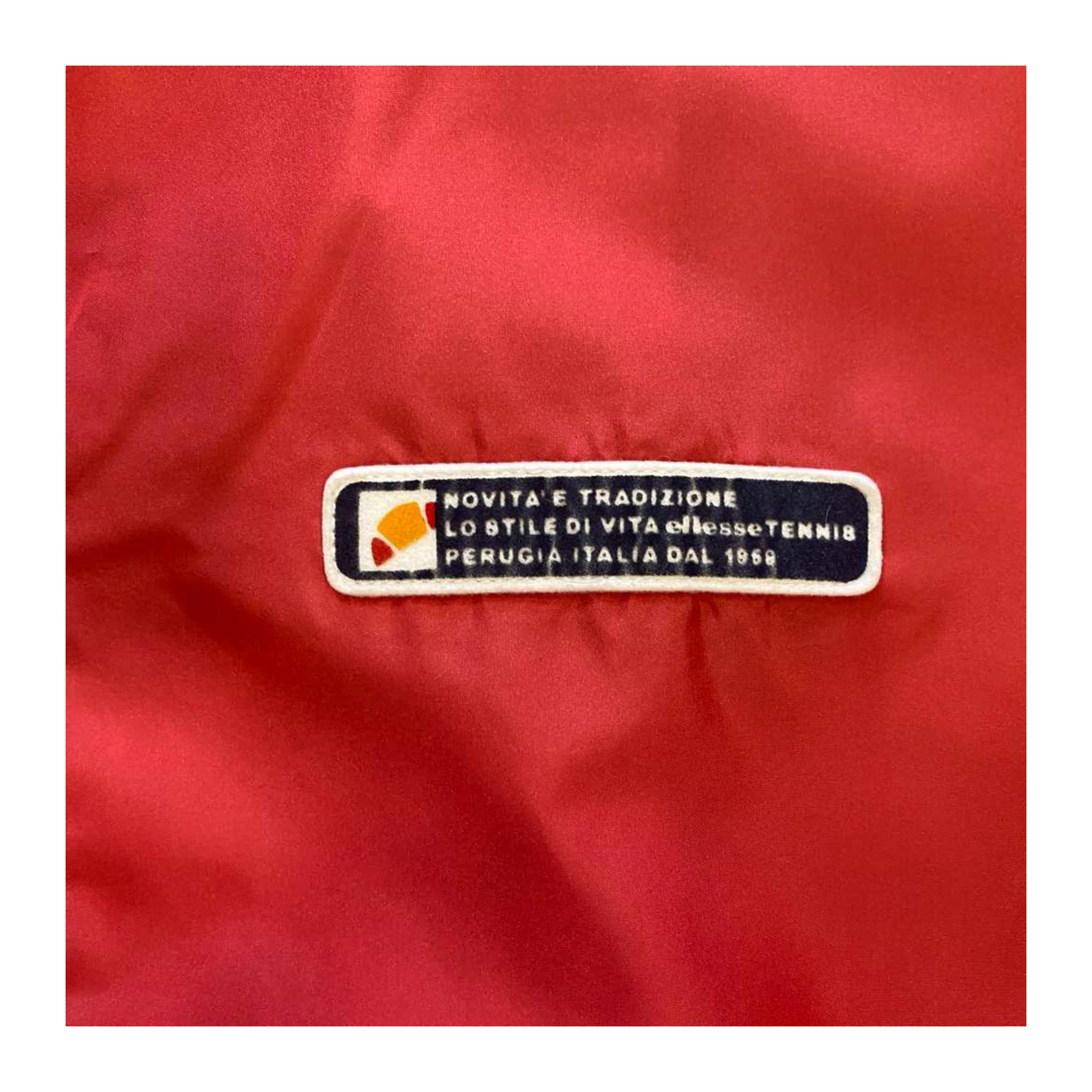 2655 Ellesse Japan Market 1980's Vintage Jacket Red S