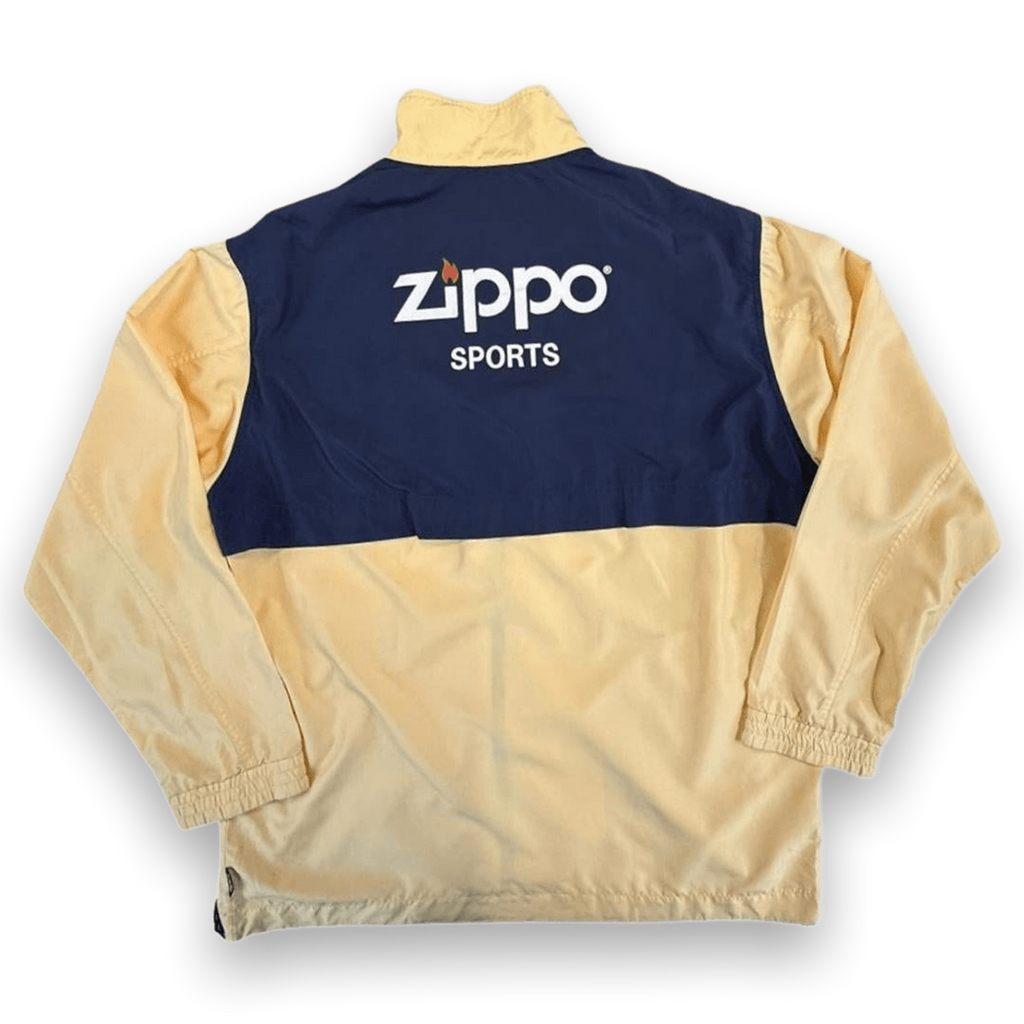 Zippo Vintage 90s Windbreaker Yellow XL