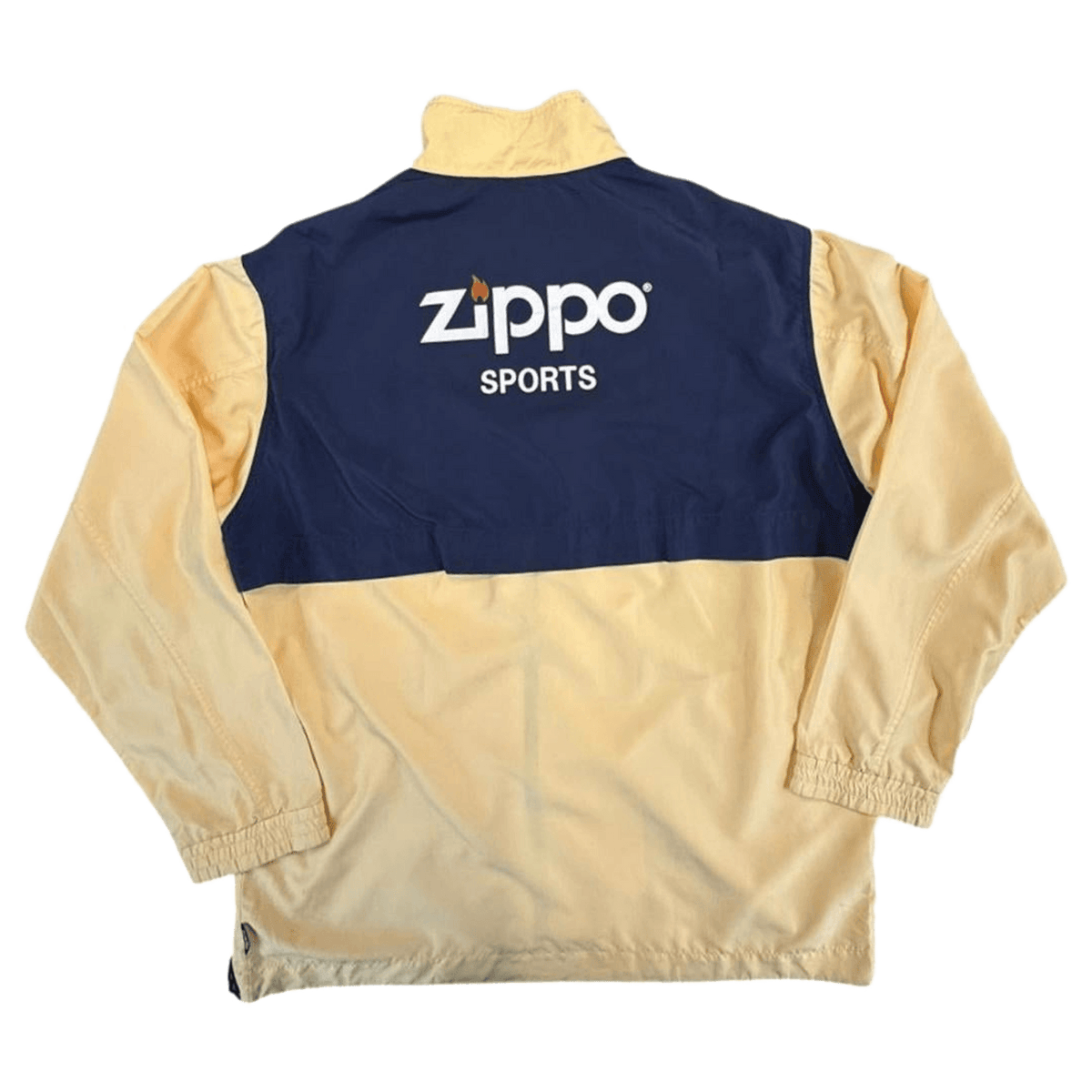 Zippo Vintage 90s Windbreaker Yellow XL