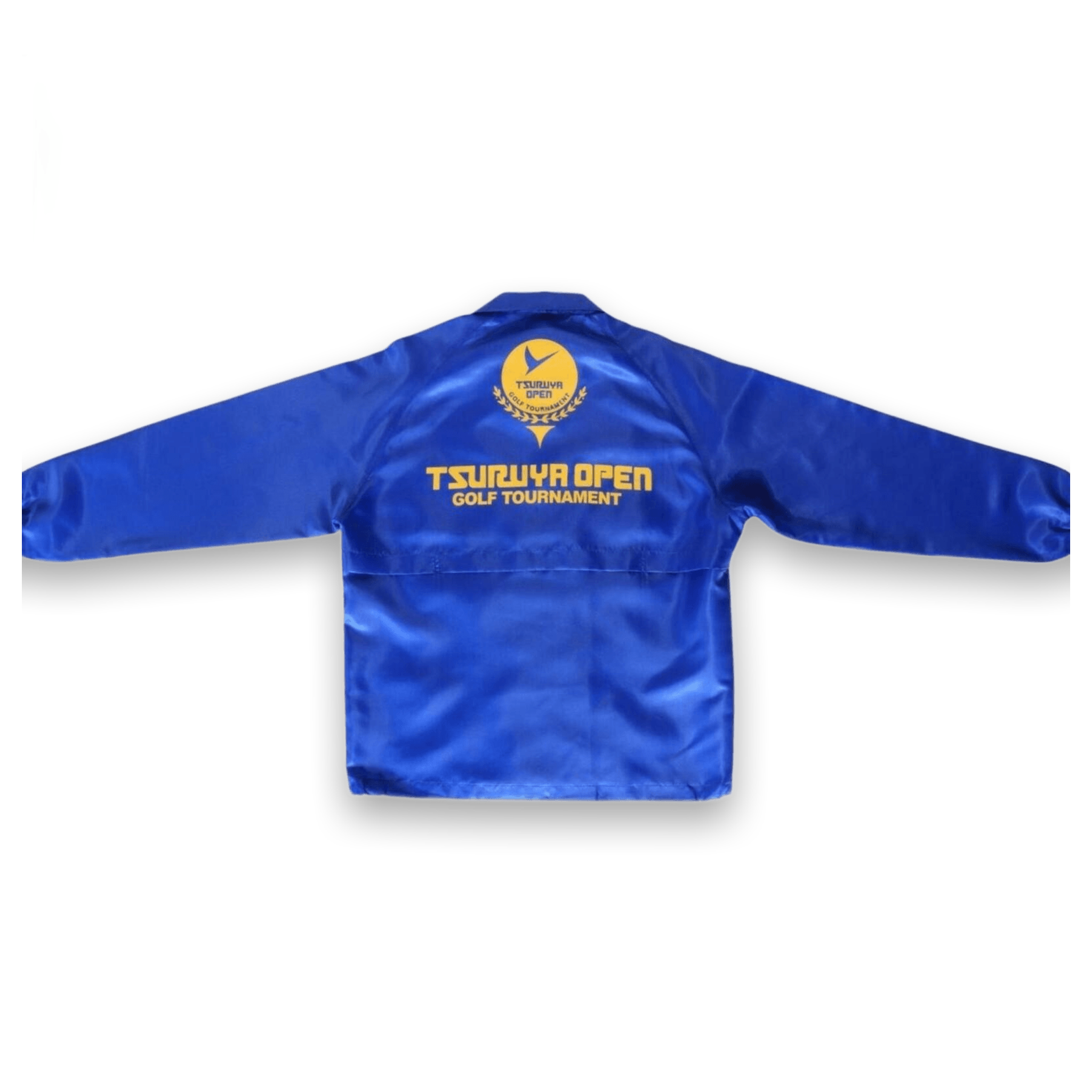 Tsuruya Open Golf Tournament Full Zip Windbreaker Blue L
