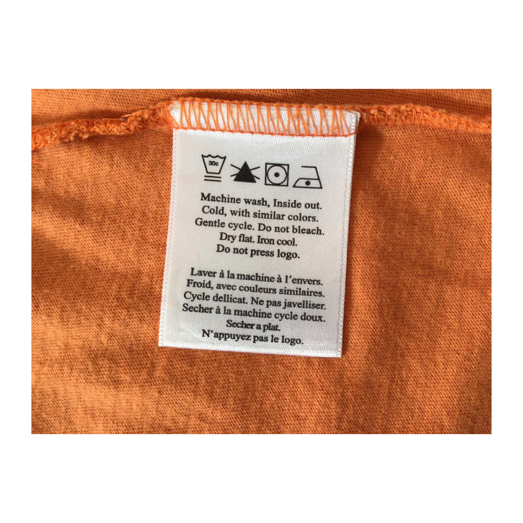 1656 Harley Davidson Women's Rouched V Neck Sleeveless T Shirt Orange XL