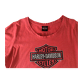 1652 Harley Davidson Women's Short Sleeve T Shirt Red 3XL