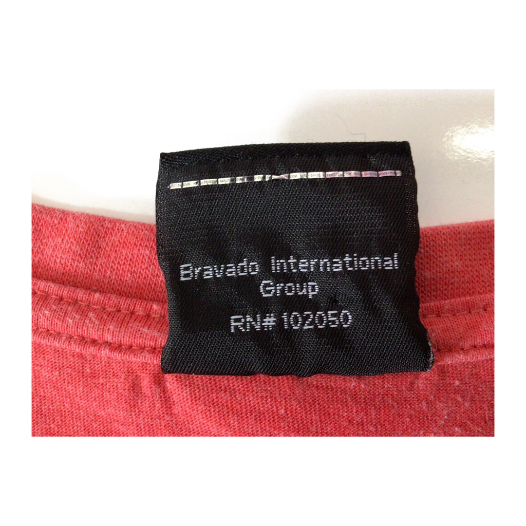 1652 Harley Davidson Women's Short Sleeve T Shirt Red 3XL