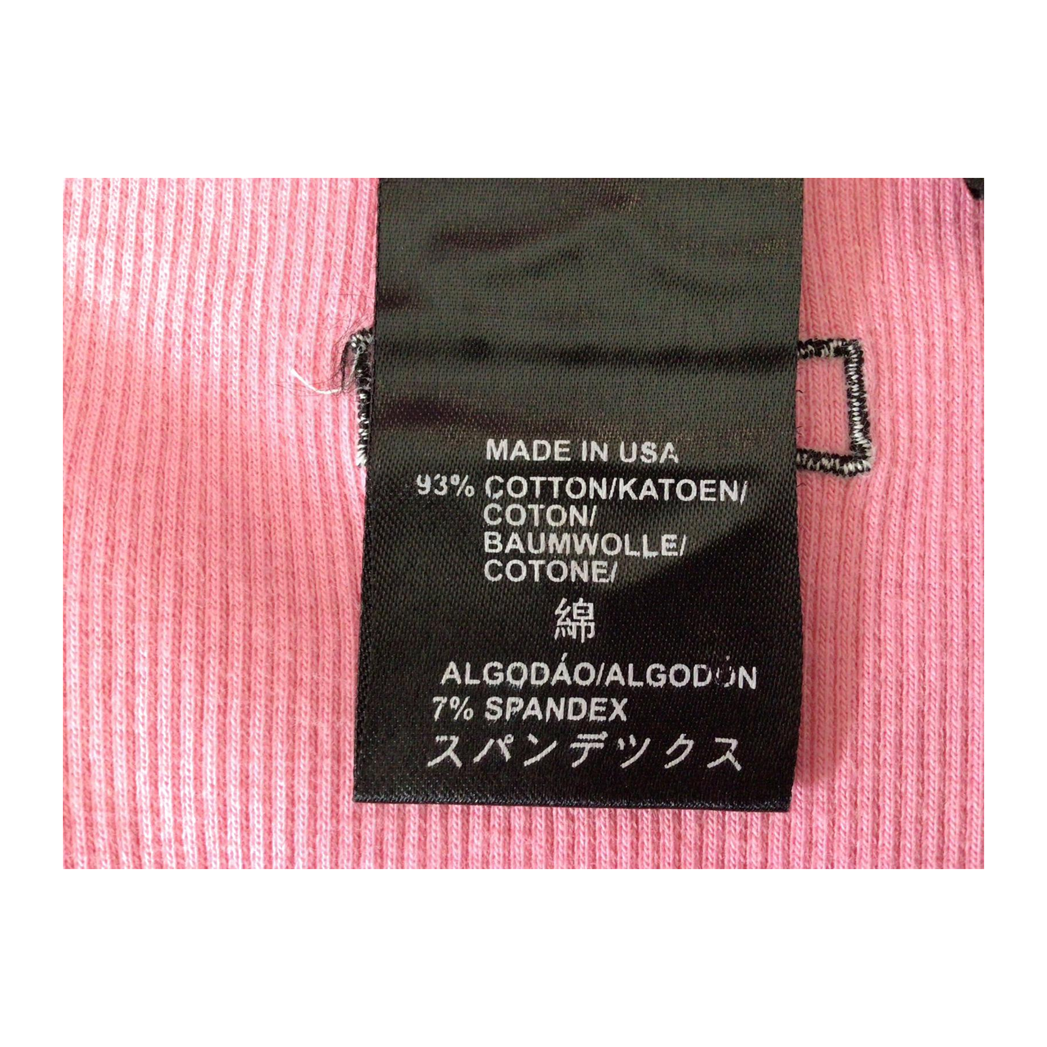 1651 Harley Davidson Women's Embroidered Ribbed Tank Top Pink 2XL