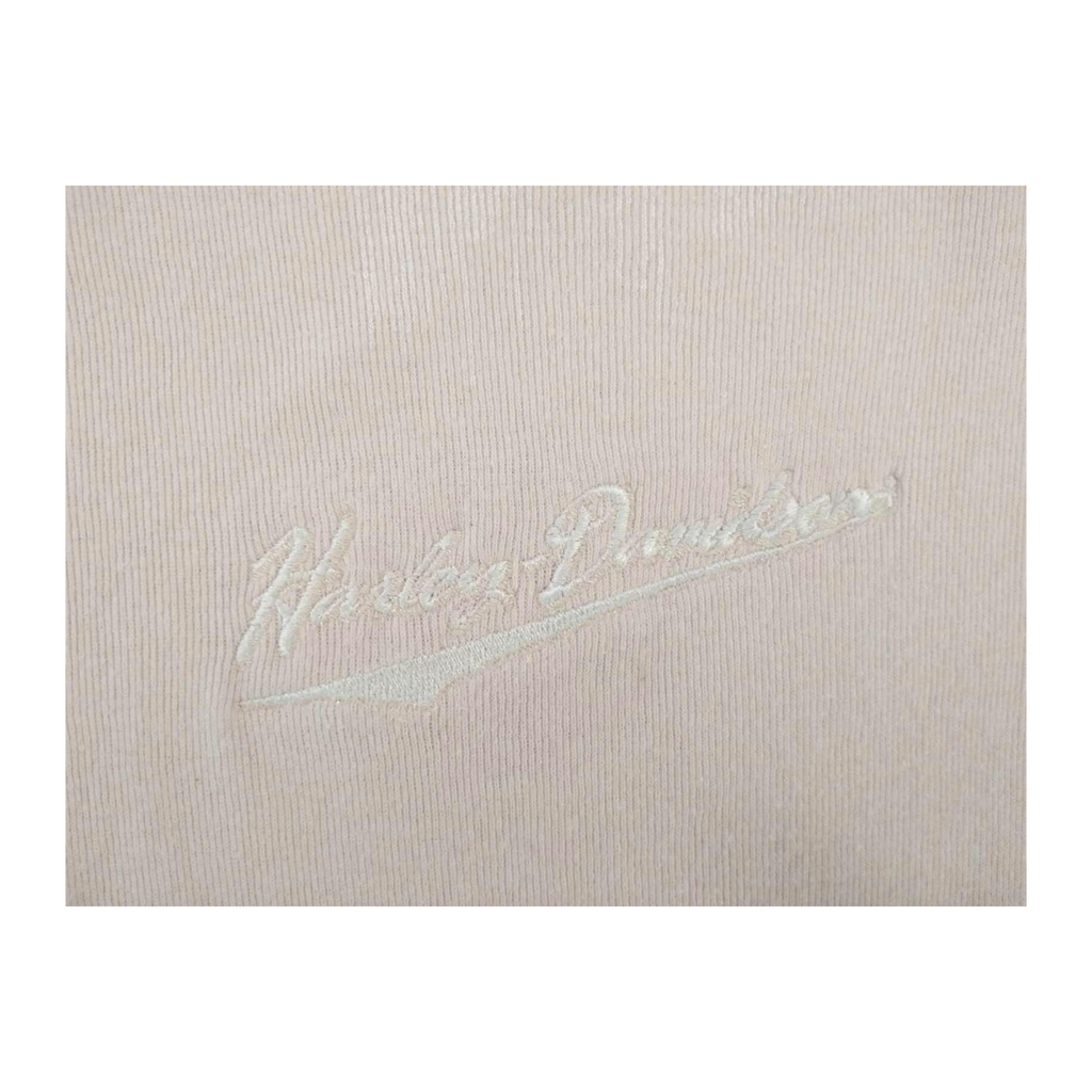 1694 Harley Davidson Women's Short Sleeve Baby Pink T Shirt XL