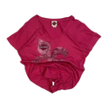 1679 Harley Davidson Women's Fleur de Lis Graphic Short Sleeve T Shirt Pink XL