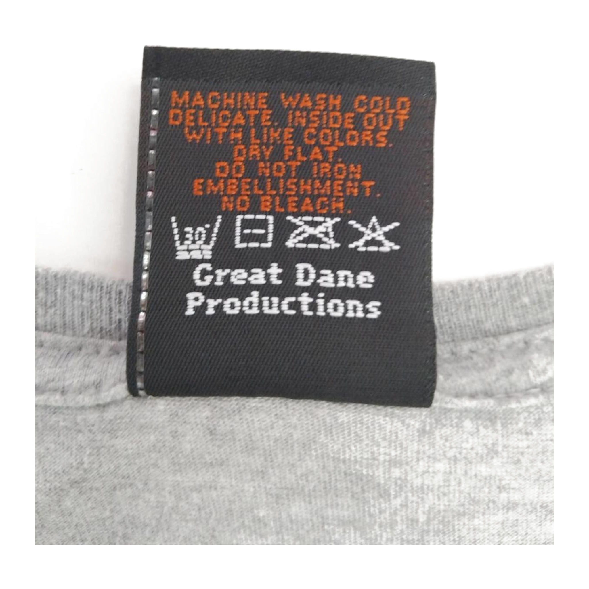 1677 Harley Davidson Women's 03 Short Sleeve Deep V Neck T Shirt Grey XL