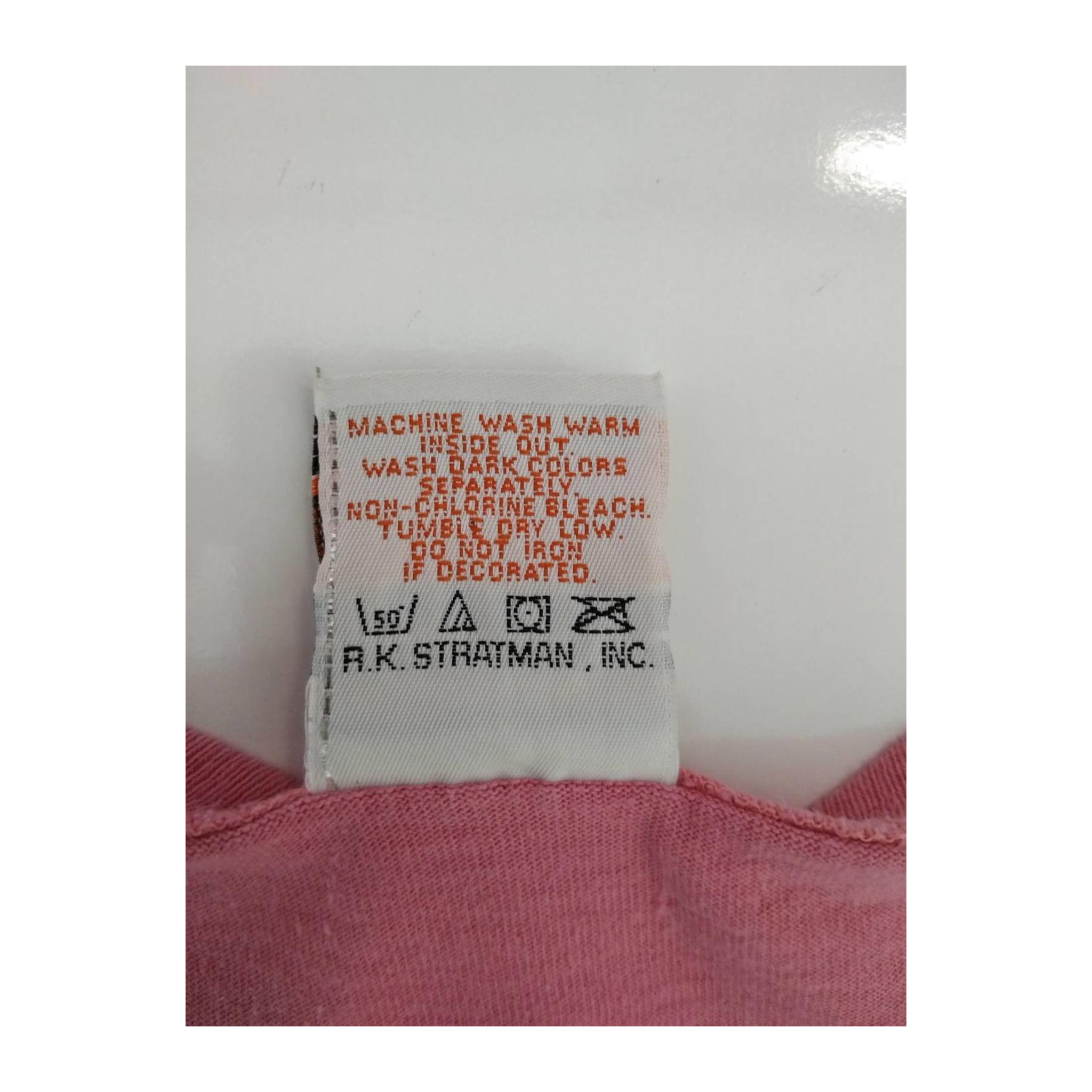 1672 Harley Davidson Women's Sturgis Deadwood Run Short Sleeve T Shirt Pink XL