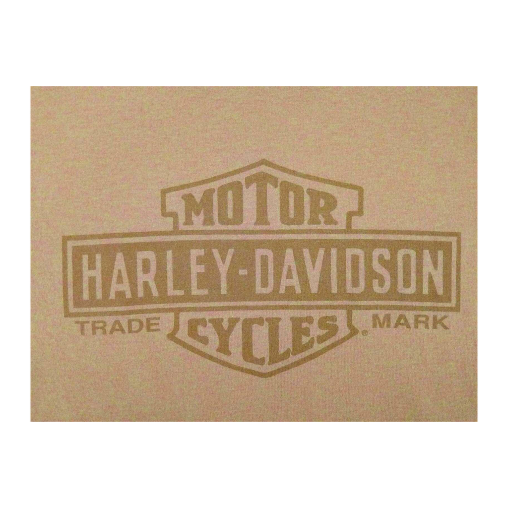 1670 Harley Davidson Women's Museum Short Sleeve T Shirt Orange L