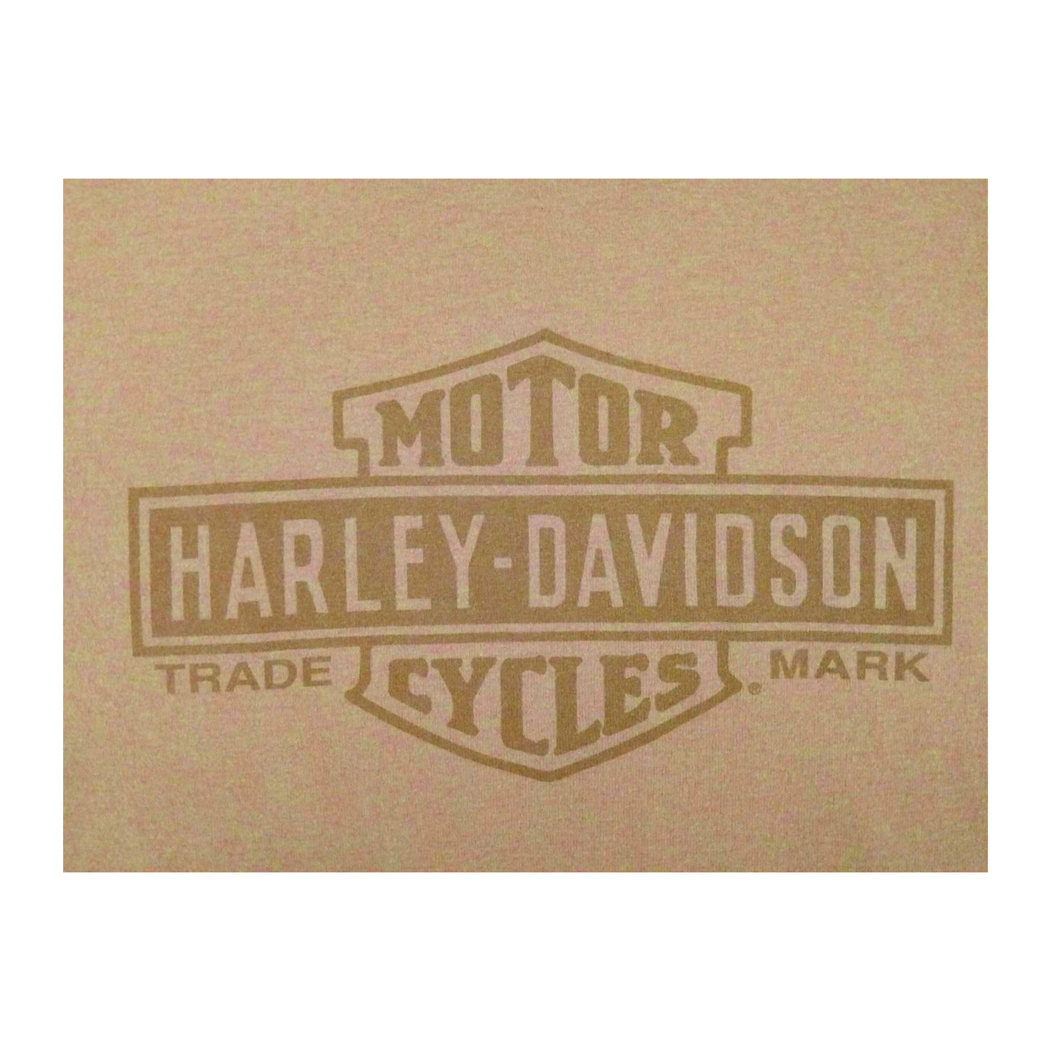 1670 Harley Davidson Women's Museum Short Sleeve T Shirt Orange L