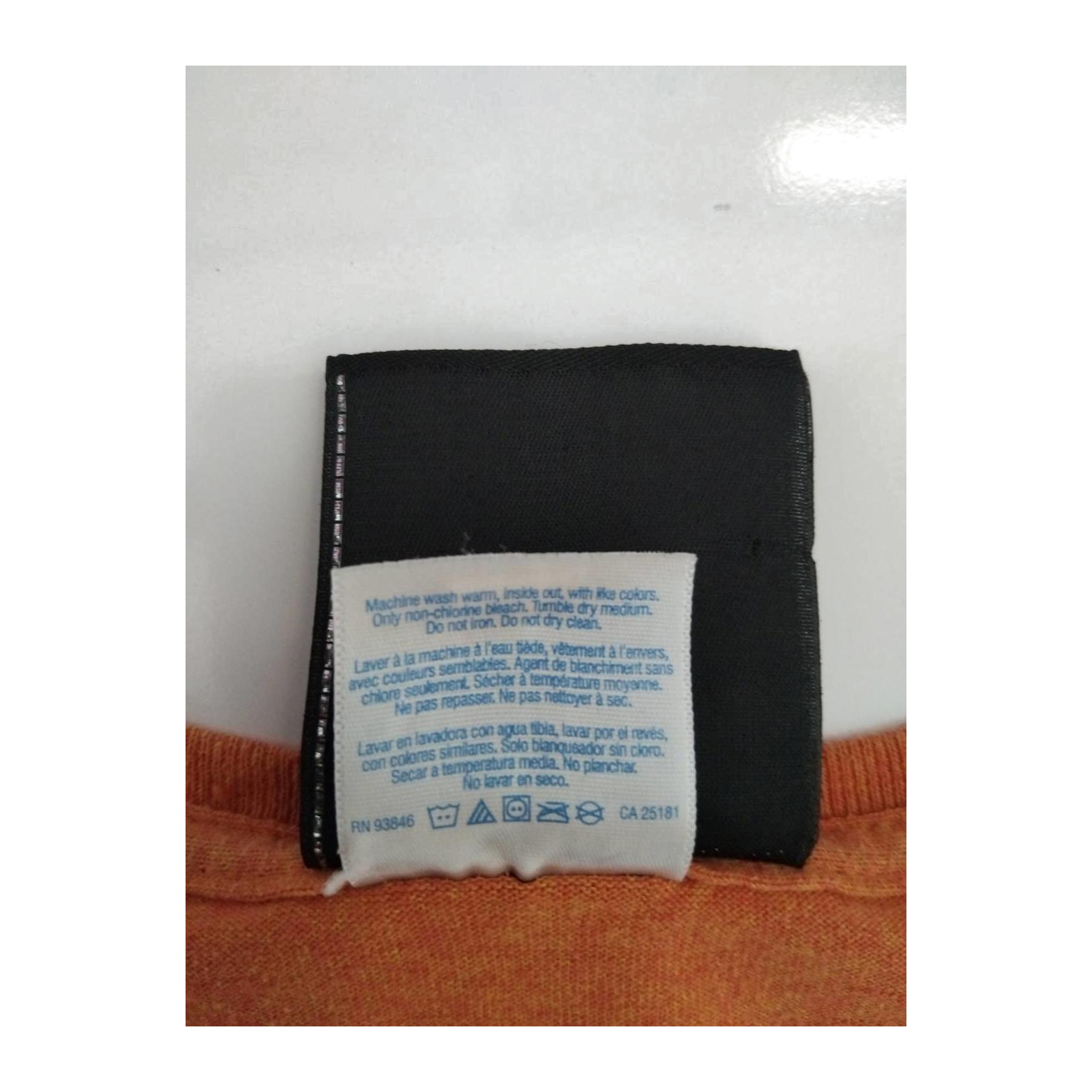 1670 Harley Davidson Women's Museum Short Sleeve T Shirt Orange L