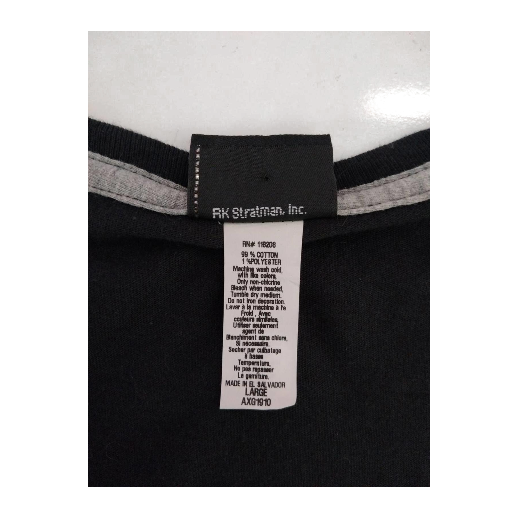 1669 Harley Davidson Women's Deep V Neck Short Sleeve T Shirt Black L