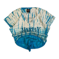 1668 Harley Davidson Women's Tie Dye Short Sleeve T Shirt Blue L