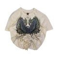 1596 Harley Davidson Women's Eagle Graphic Short Sleeve T Shirt White M