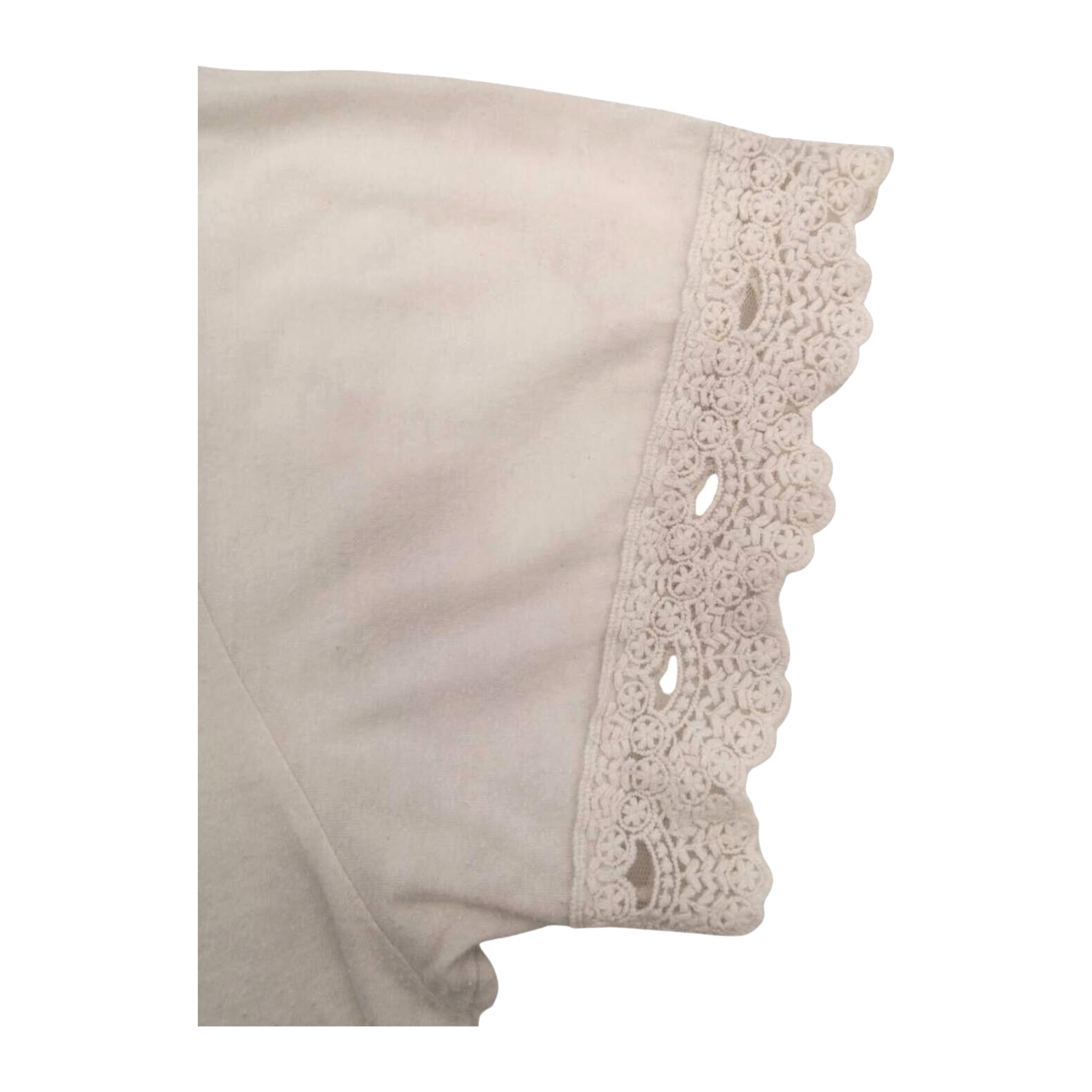 1592 Harley Davidson Women's Vintage Logo Lace Trim Short Sleeve T Shirt White 2XL