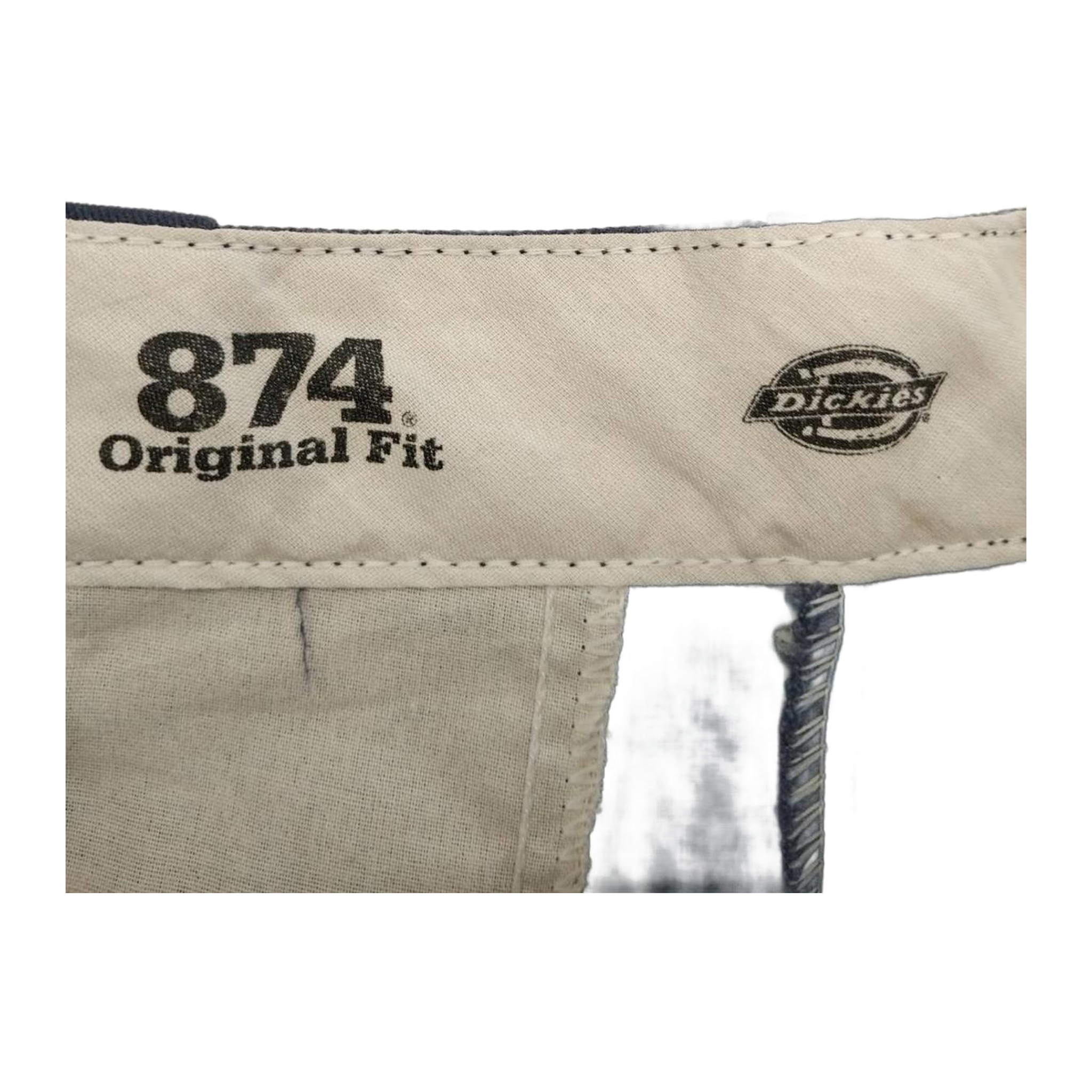 2309 Dickies 874 Original Fit Straight Leg Trouser Navy W30 L29