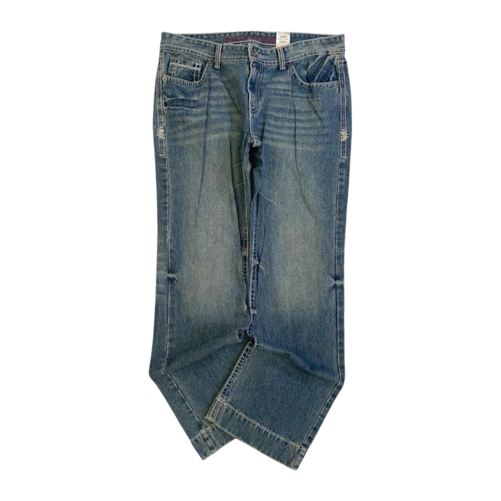 1001 Cruel Y2K Women's Flared Denim Jean 14