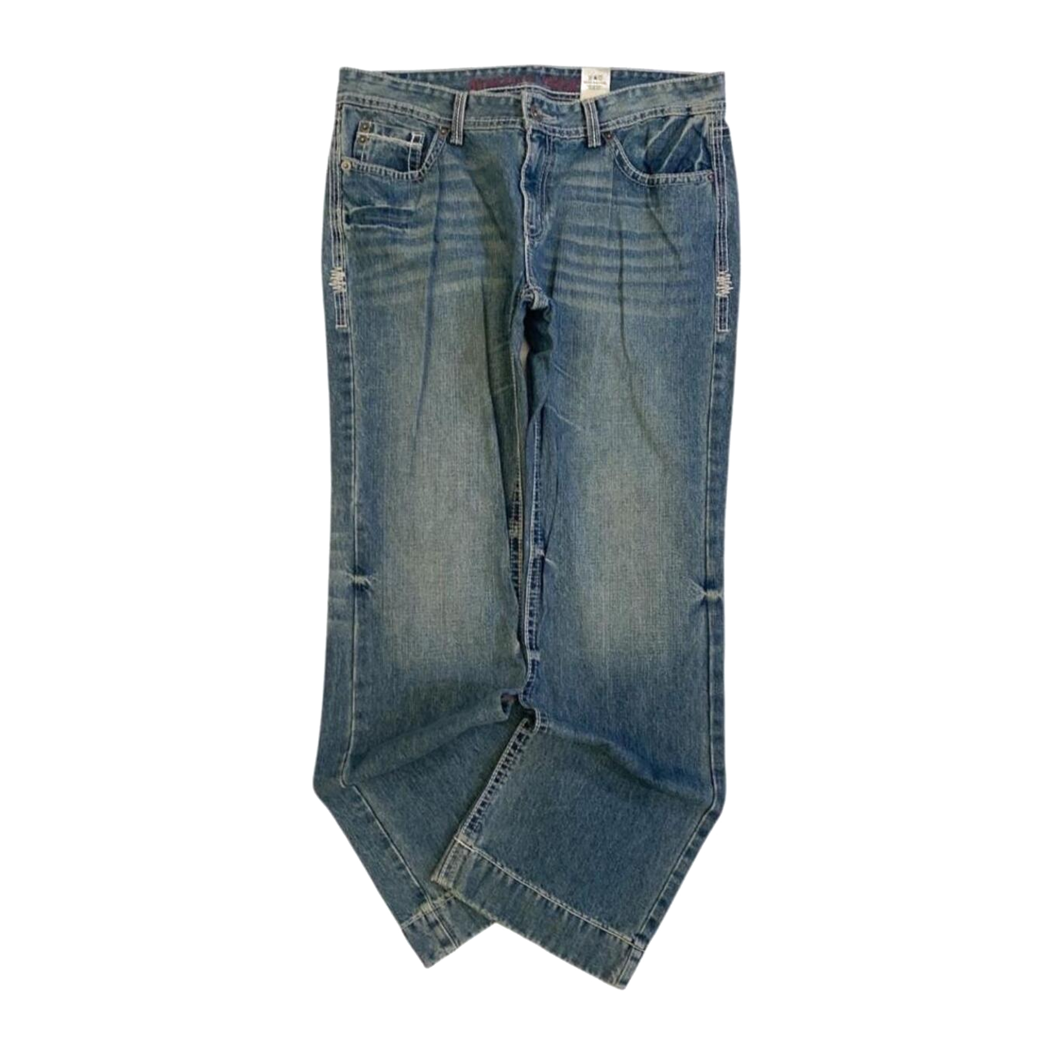 1001 Cruel Y2K Women's Flared Denim Jean 14