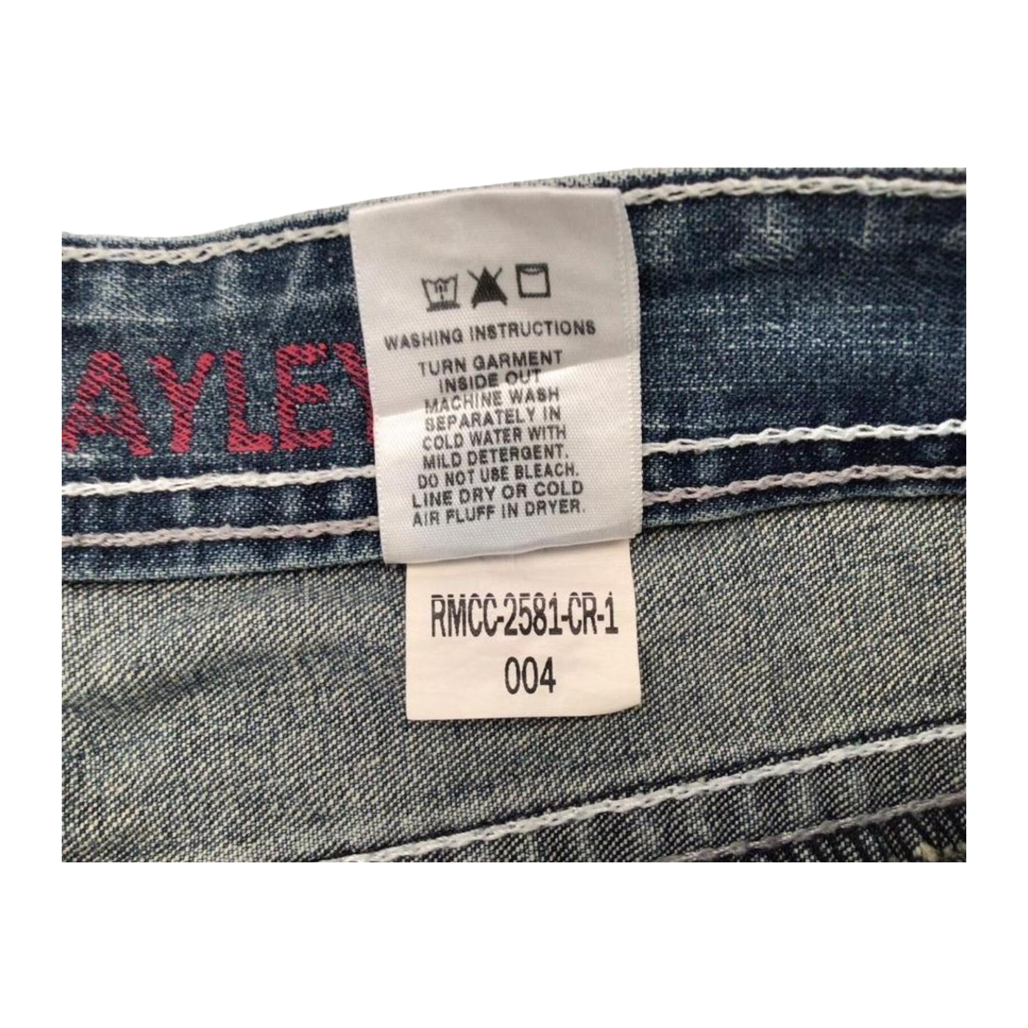 1001 Cruel Y2K Women's Flared Denim Jean 14