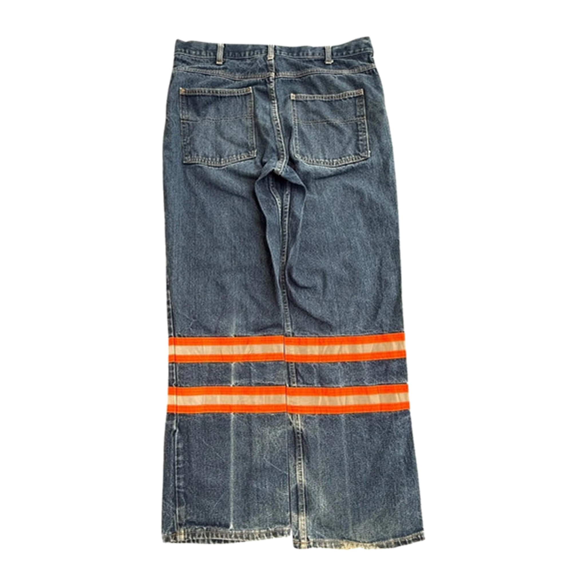 383 Caspia Y2K Baggy Reflective Jeans W38 L31