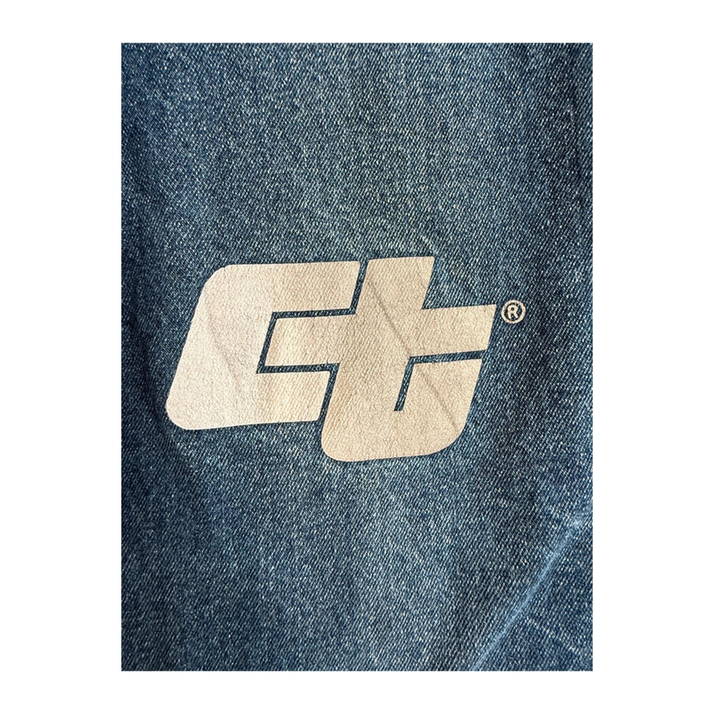 383 Caspia Y2K Baggy Reflective Jeans W38 L31