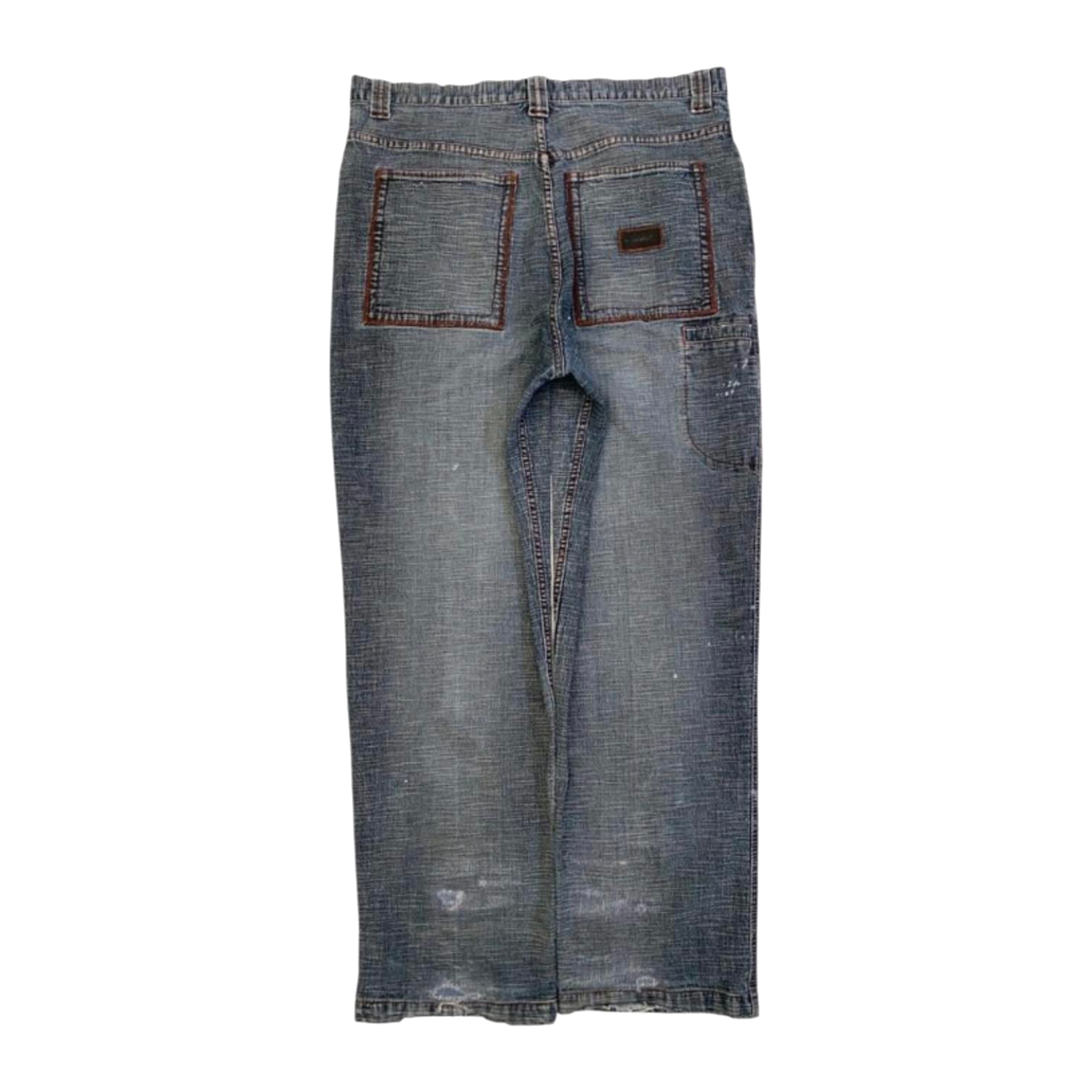 0025 Schott NYC Hip Hop Baggy Jeans Y2K W38 L34