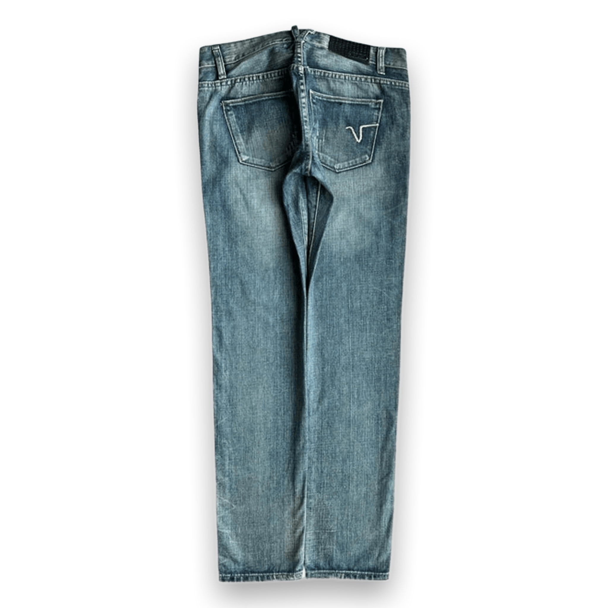 Von Dutch Vintage Y2K Women's Chic Low Rise Slim Denim Jeans 4