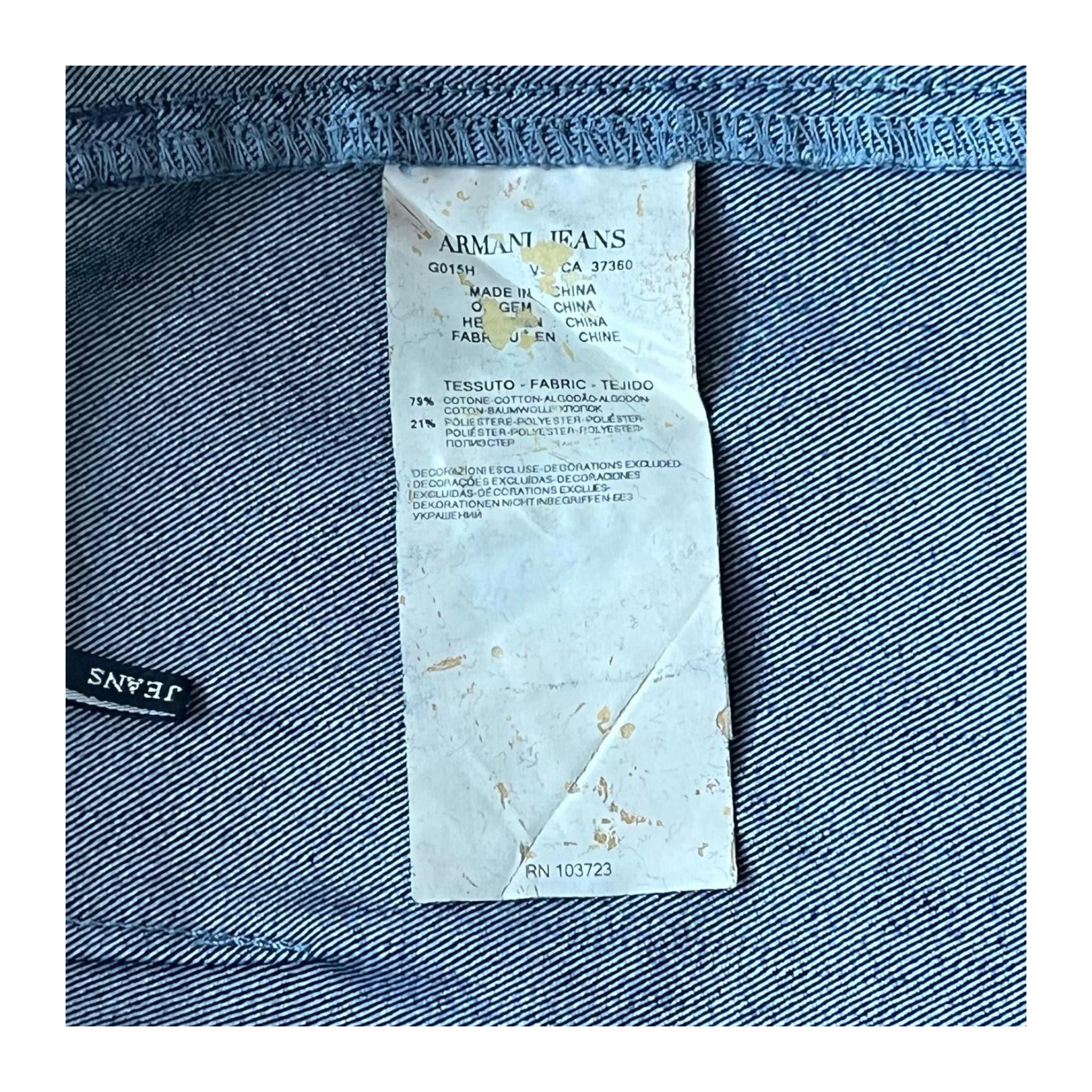 254 Armani Jeans 2000s Vintage Pencil Skirt 0