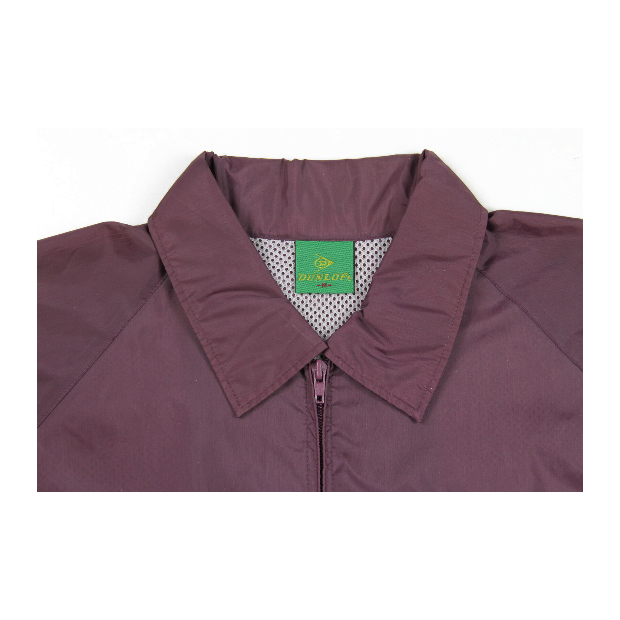1090 Dunlop Vintage 90s Windbreaker Maroon M