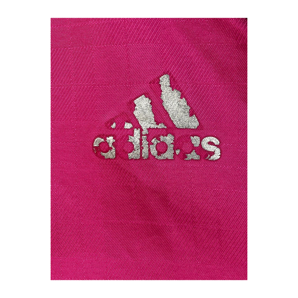 1754 Adidas Women's ClimaProof Soft Shell Athletic Running Windbreaker Pink M